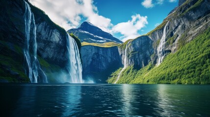 Cascading Elegance: Unveiling the Beauty of Waterfall