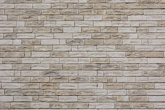 White stone background, Abstract geometric pattern texture, Grey bricks block texture, Outdoor building wall, Can be used as background for display or montage products.