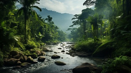 Jungle's Enigma: Unearthly Beauty Unveiled