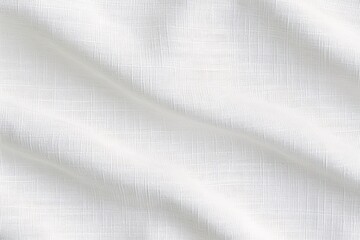White cotton fabric texture, cotton fabric background, fabric texture background, clothing fabric texture background, AI Generative - obrazy, fototapety, plakaty