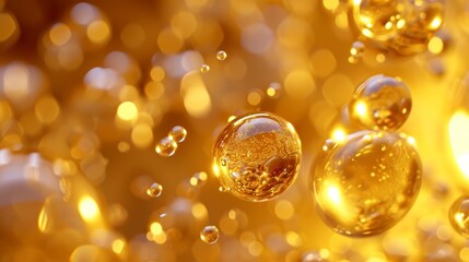 3D background. Abstract liquid.