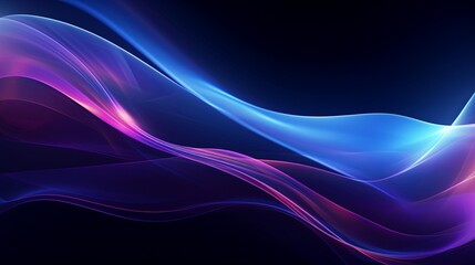 Radiant blue and violet light streaks blending seamless background