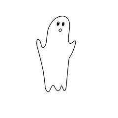 Happy Halloween ghosts