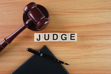 Judge Concept Background