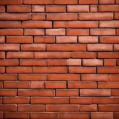 Red brick wall pattern texture
