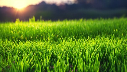 Green grass textures - obrazy, fototapety, plakaty