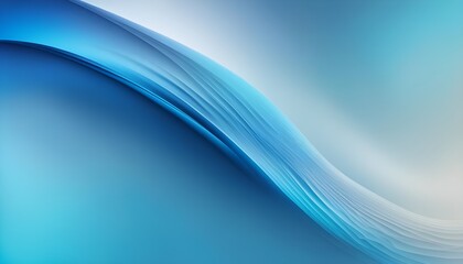 Obraz premium blue gradient abstract background wallpaper, waves, shades, sky blue to dark blue