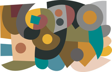 Naklejka premium colorful abstract art