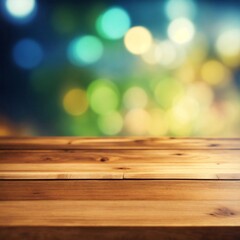 Template defocused wooden empty food