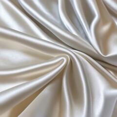 Obraz premium Texture background of white satin