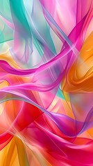 Abstract Light folds.