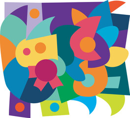 colorful abstract art