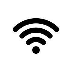 Wifi icon vector. signal vector icon. Wireless  icon vector