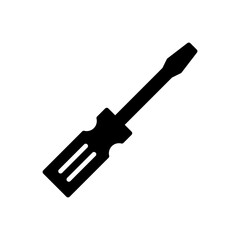 Screwdriver icon vector. tools icon vector