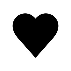 Love icon vector. Heart icon vector. Like icon vector.
