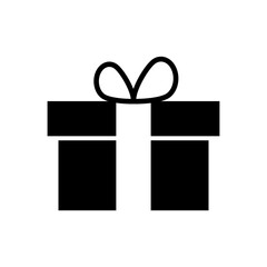 Gift icon vector. gift vector icon. birthday gift