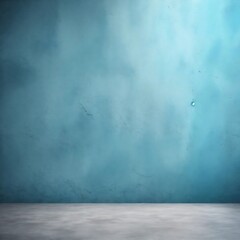 Pastel blue vignette concrete textured background