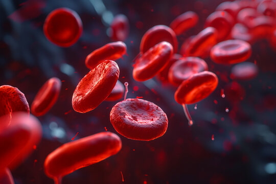 Erythrocytes during a transfusion process