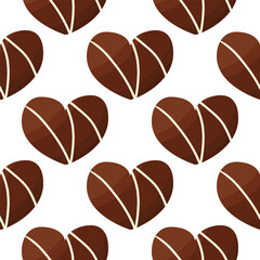 chocolate valentines day heart love relationship sweet food pattern textile