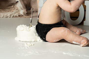 One year old cake smash