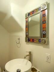 Santorini style washbasin