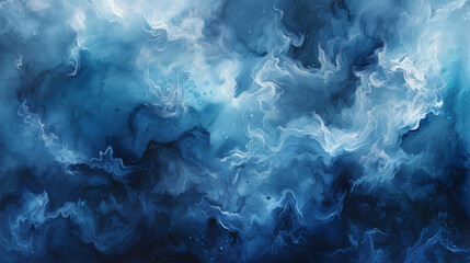 Oceanic Tempest Abstract Background