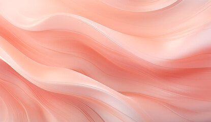 Fototapeta premium Wavy Satin Fabric Flow Backdrop