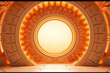 3d rendering of Sunfire Passage Portal