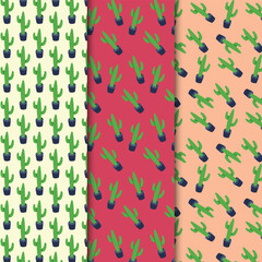 cactus pattern set