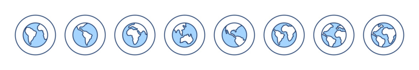 World map vector. Worldmap sign and symbol. Globe icon