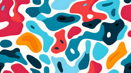 Naklejka premium Digital Abstract Art: A Fusion of Technology and Creativity