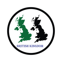 England country map icon vector illustration symbol design