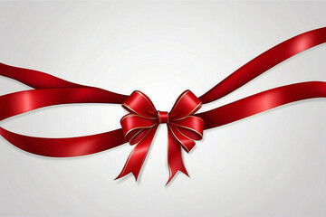 Elegant Red Ribbon Background: A Unique Visual Tapestry