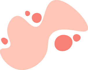 dynamic liquid abstract shapes. Liquid shape elements