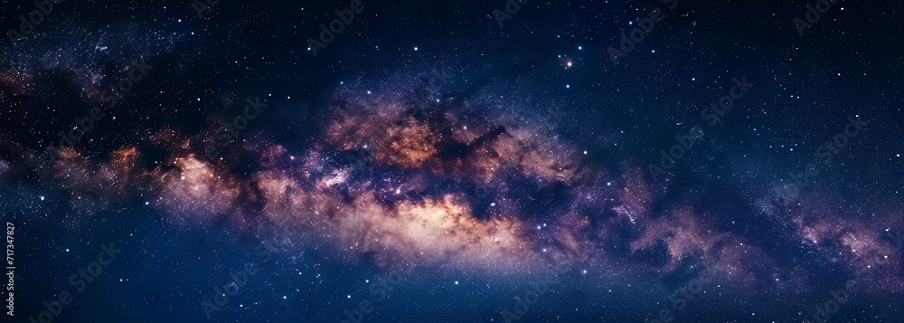 Canvas Prints galaxy with nebula and stars in space. outer space background. galaxy background