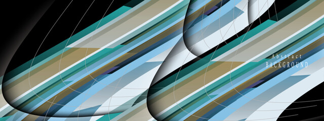 Minimalistic abstract pattern in colorful gentle light blue background. Vector graphic illustration.