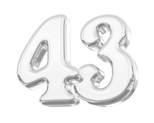 Silver Number 43