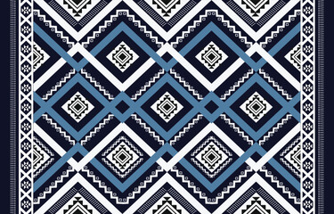 Abstract native american seamless pattern. Geometric native american seamless pattern. Design for background,carpet,wallpaper,clothing,wrapping,Batik,fabric,Vector illustration.embroidery style.