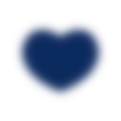 Deep Blue Heart Blur Aurora Deep Blue Heart Aura Deep Blue Heart Deep Blue Heart Blurred Png Transparency Background