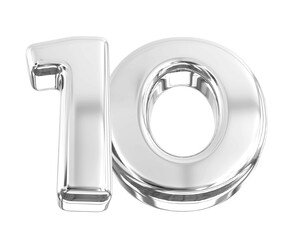 Silver Number 10