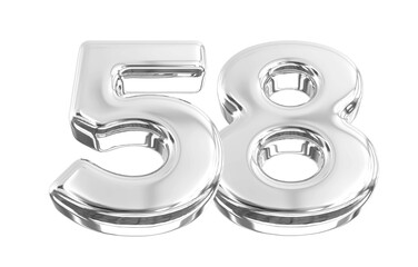 Silver Number 58