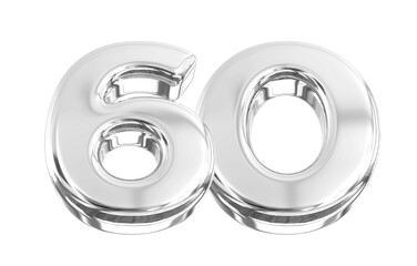 Silver Number 60
