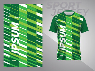abstract green background and pattern for sport jersey design