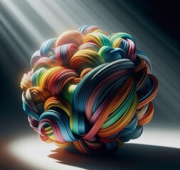 Colorful Abstract Ball  (4) 1