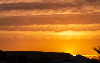 Mountains in the desert near Sharm El Sheikh, Egypt. Panorama Mount Moses Sinai.