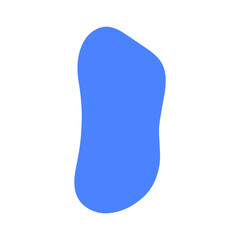 blue shape element