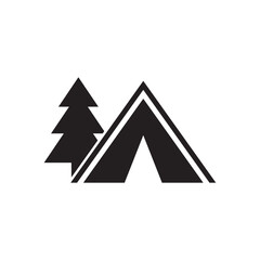 camping icon , adventure icon vector