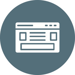 Blog vector design icon.svg