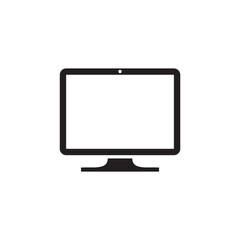 monitor icon , desktop icon vector