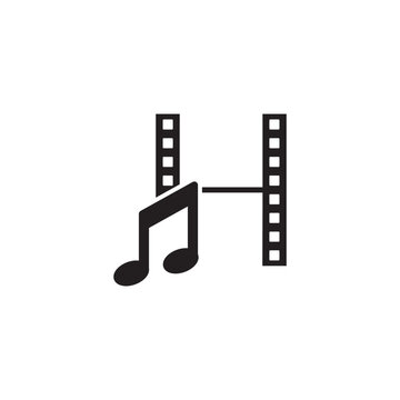music video icon , media icon